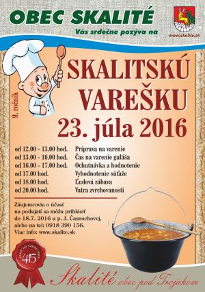 Skalitská vareška 2016