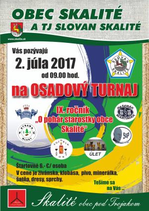 Futbalový osadový turnaj o pohár starostky obce Skalité
