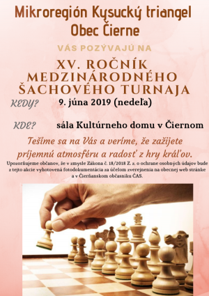 Šachový turnaj v Čiernom