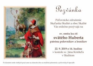 omša sv. Huberta