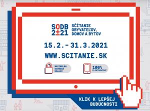 scitanie domov a bytov, scitanie obyvatelov 2021
