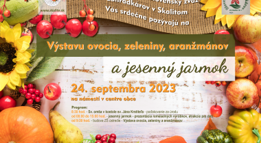 Výstava ovocia, zeleniny, aranžmánov a jesenný jarmok 2023 1