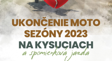 Ukončenie moto sezóny 2023 na Kysuciach a spomienková jazda.1.10.2023 1
